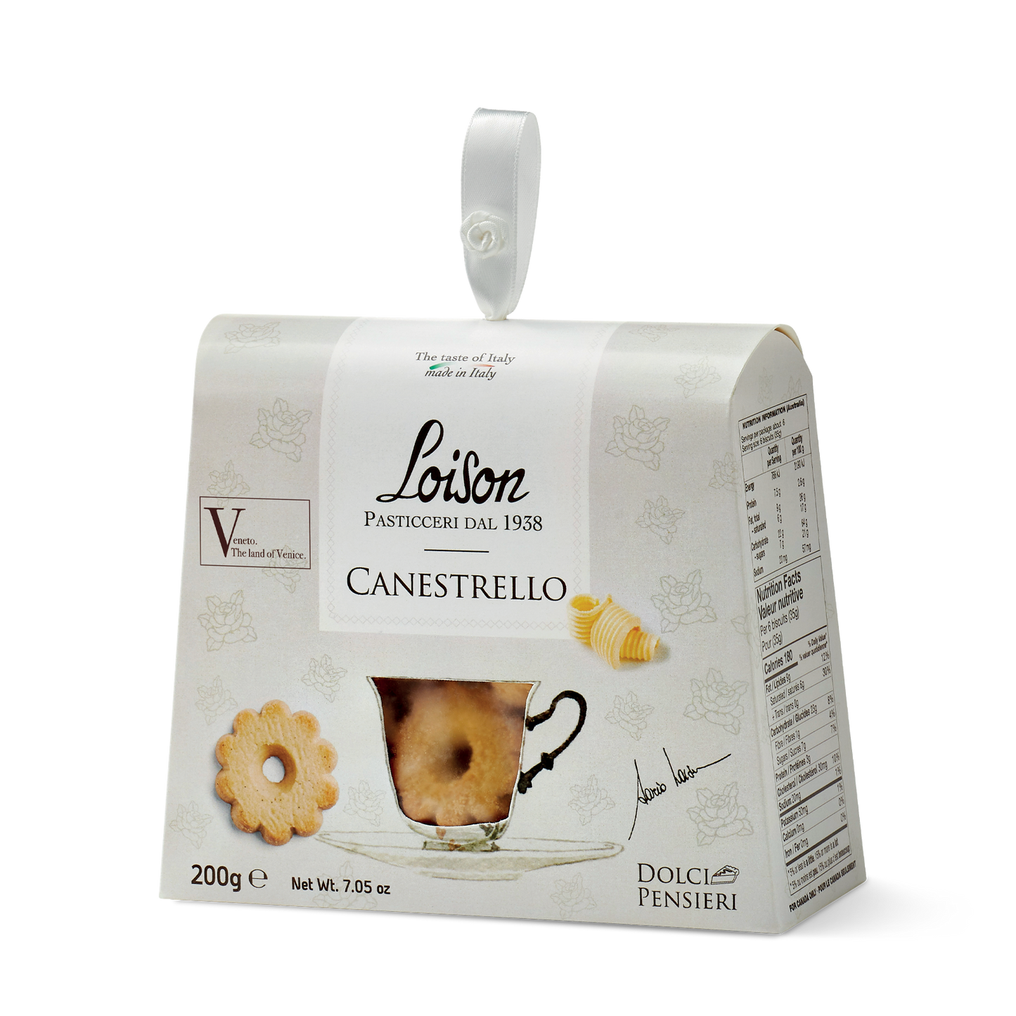 Loison Canestrello - Italian Shortbread Cookies