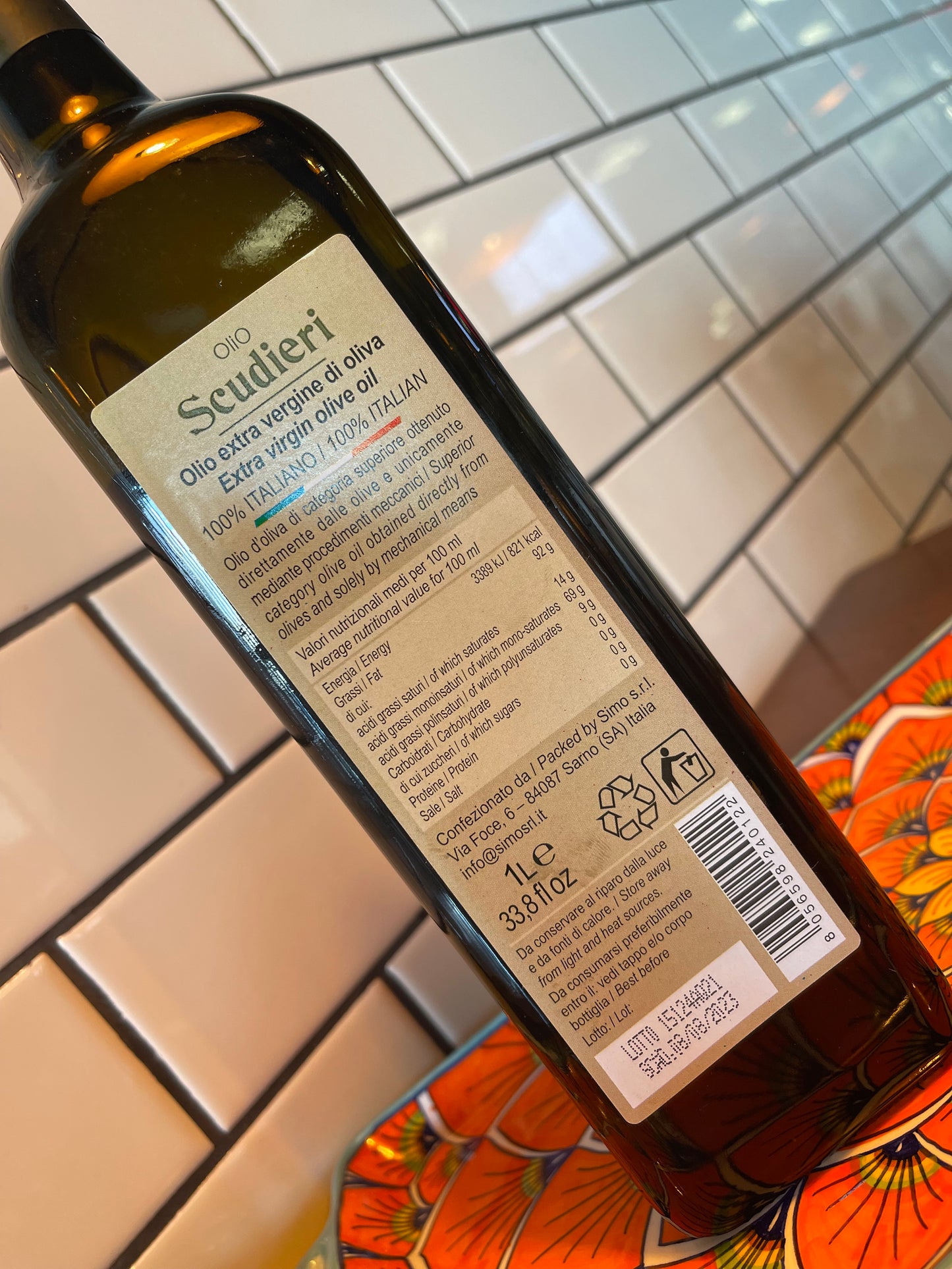 Scuderi - 100% Italian Extra Virgin Olive Oil