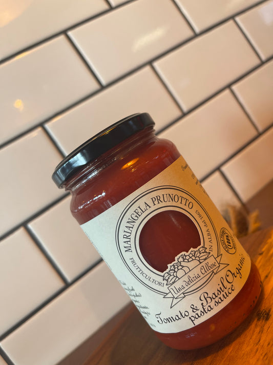 Mariangela Prunotto - Organic Imported Italian Tomato sauce with Basil