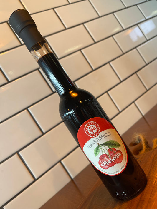 Acetaia Castelli Imported Balsamic vinegar with Amarena Cherry