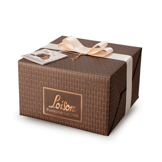 Loison Regal Cioccolato Panettone - Chocolate Cream Panettone with selected monorigin cru chocolate and chocolate cream