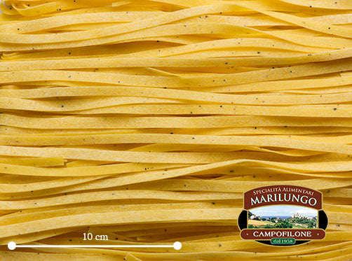 Marilungo - Imported Italian Tagliatelle with Black Truffle Egg Pasta
