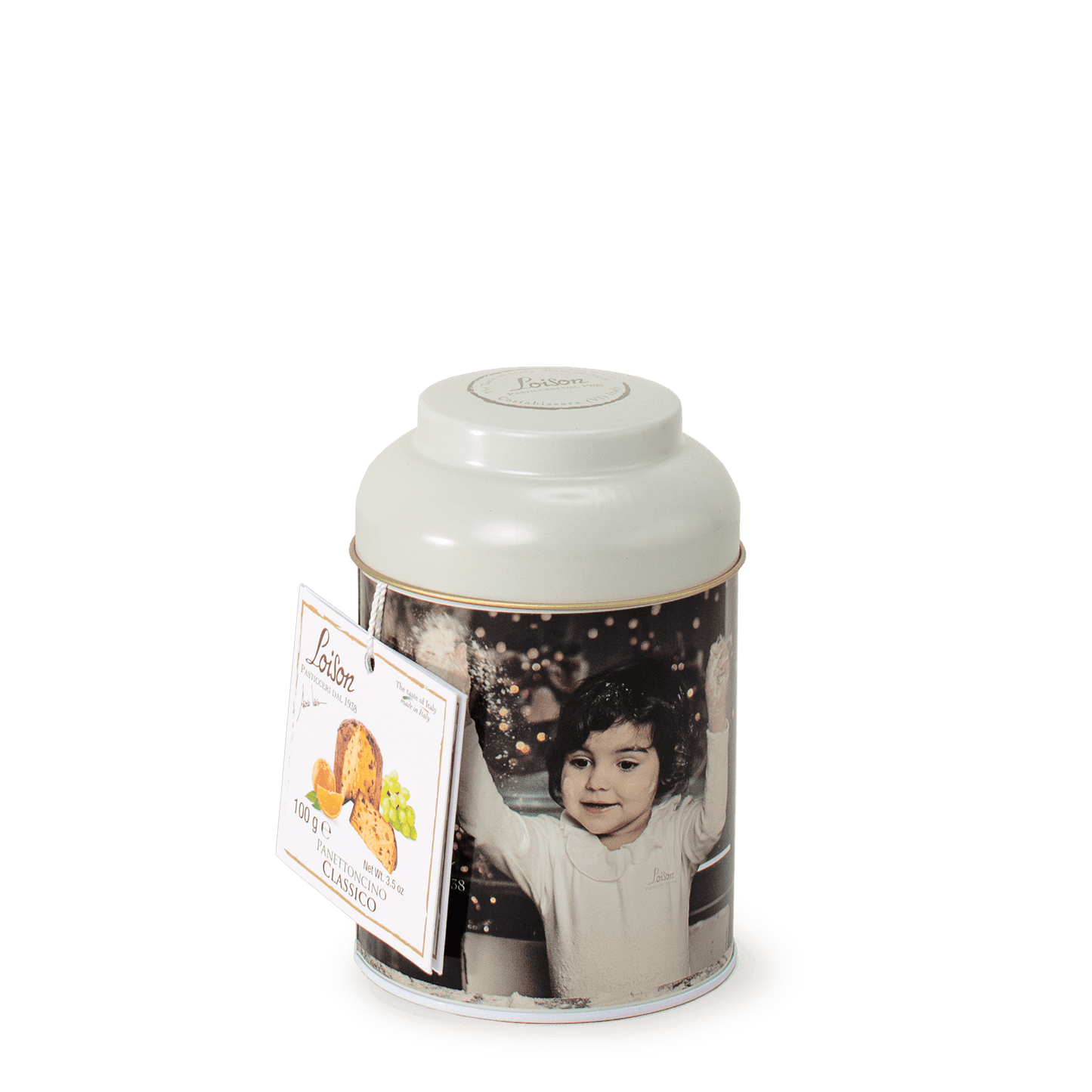 Loison Classic Panettoncino - Classic Mini Panettone in collector tin.